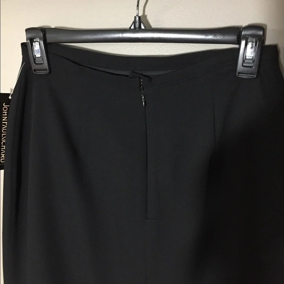NWT John Paul Richards Black Skirt Size 6 - Picture 7 of 10
